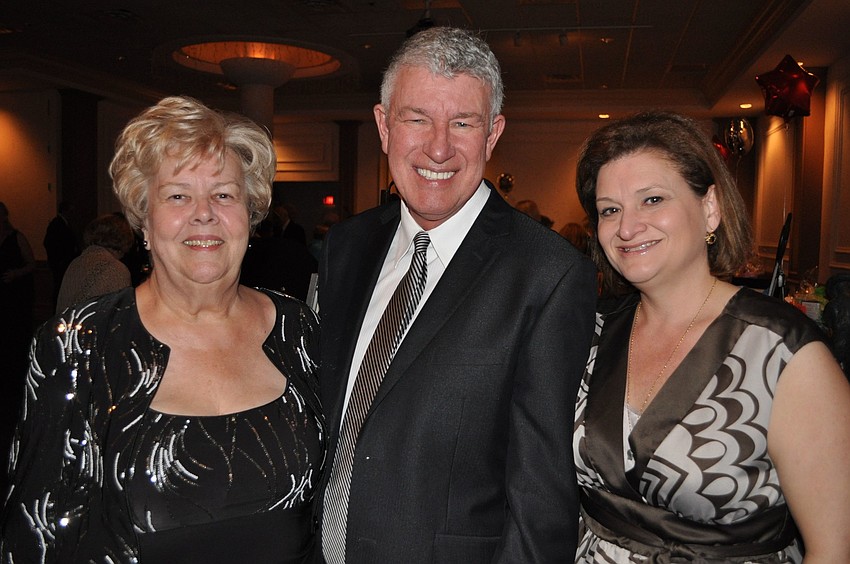 Patricia Anderson, Michael Edwards and Tricia Mire