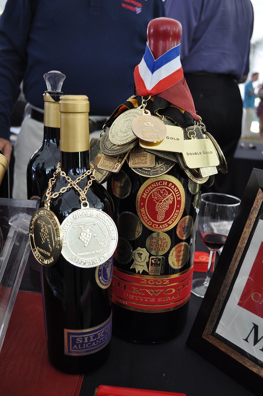 Medals won by Silkwood wines.