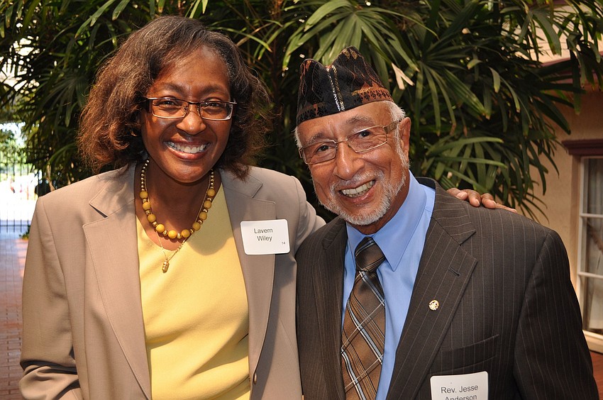 Lavern Wiley and Rev. Jesse Anderson