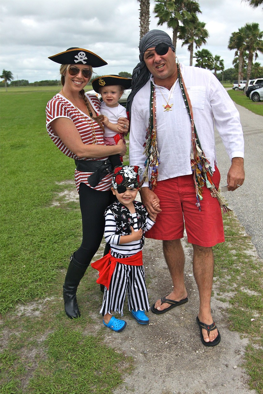 Kristy and Tom Cail with their children Caitlin, 1, and Jaxon, 3.