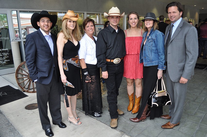 Andres Coballas, Amy Kenyon, Jane Wyatt, Jason and Renee Lockley, Diane Barrington and Richard Cichon