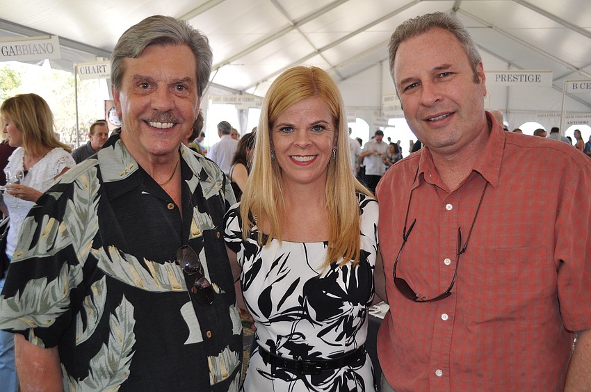 Dr. Arthur Guilford with Pauline and Scot Kaufman
