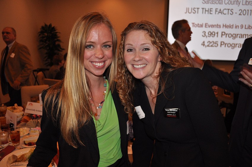 Amy Weber and Nola Davidson