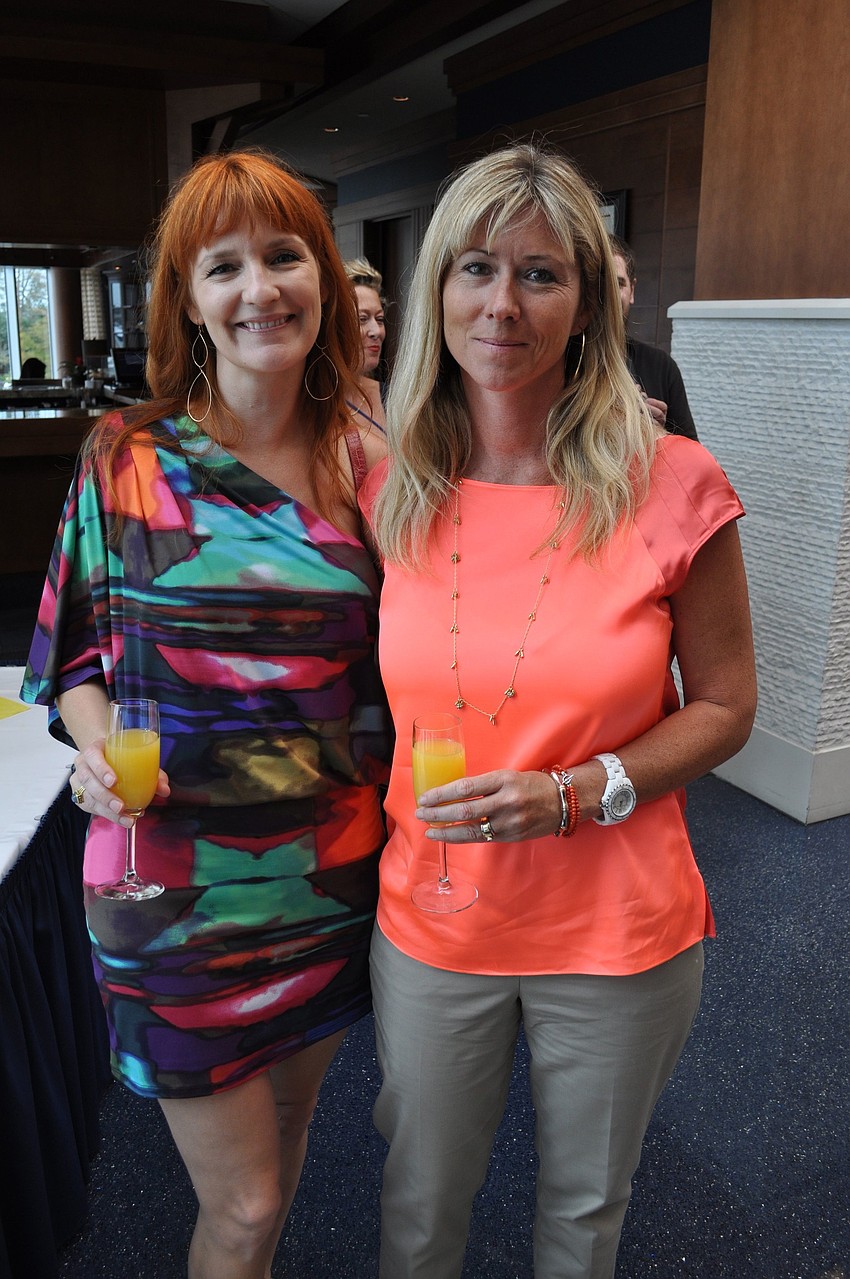 Michelle Wynne and Aurelie Van Denbroek