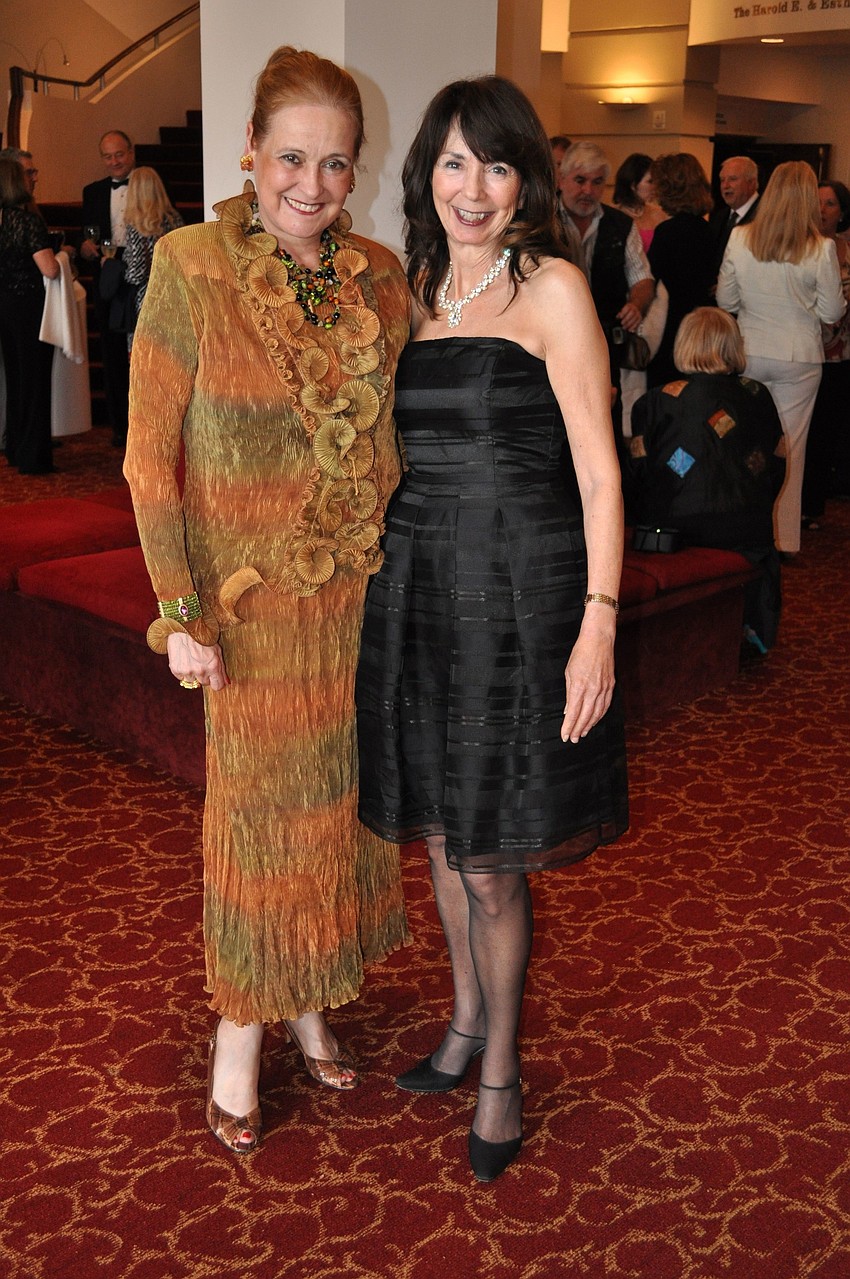 Flora Major and Nancy Markle