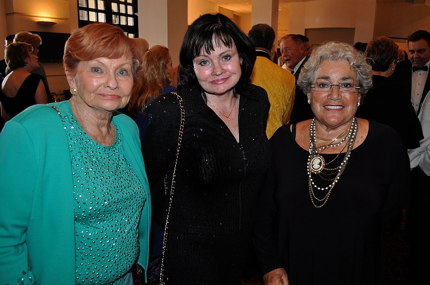 Mary Ann Robinson, Karen Werner and Susan Dweck