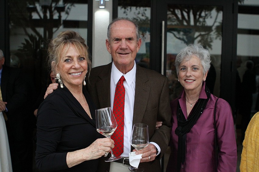 Dr. Mary Davenport, Sanford Goldman and Jan Chester