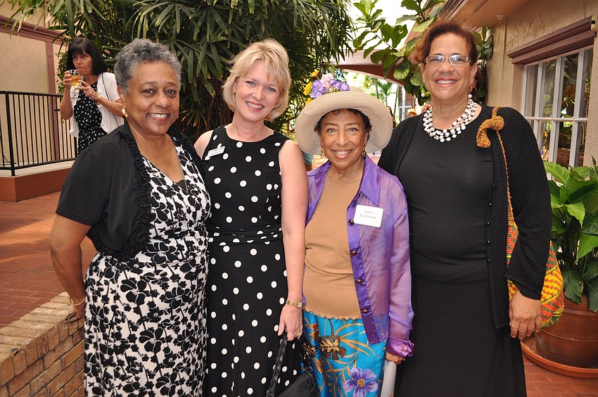 Margo Robinson, Veronica Brady, Carol Buchanan and Jackie Woods