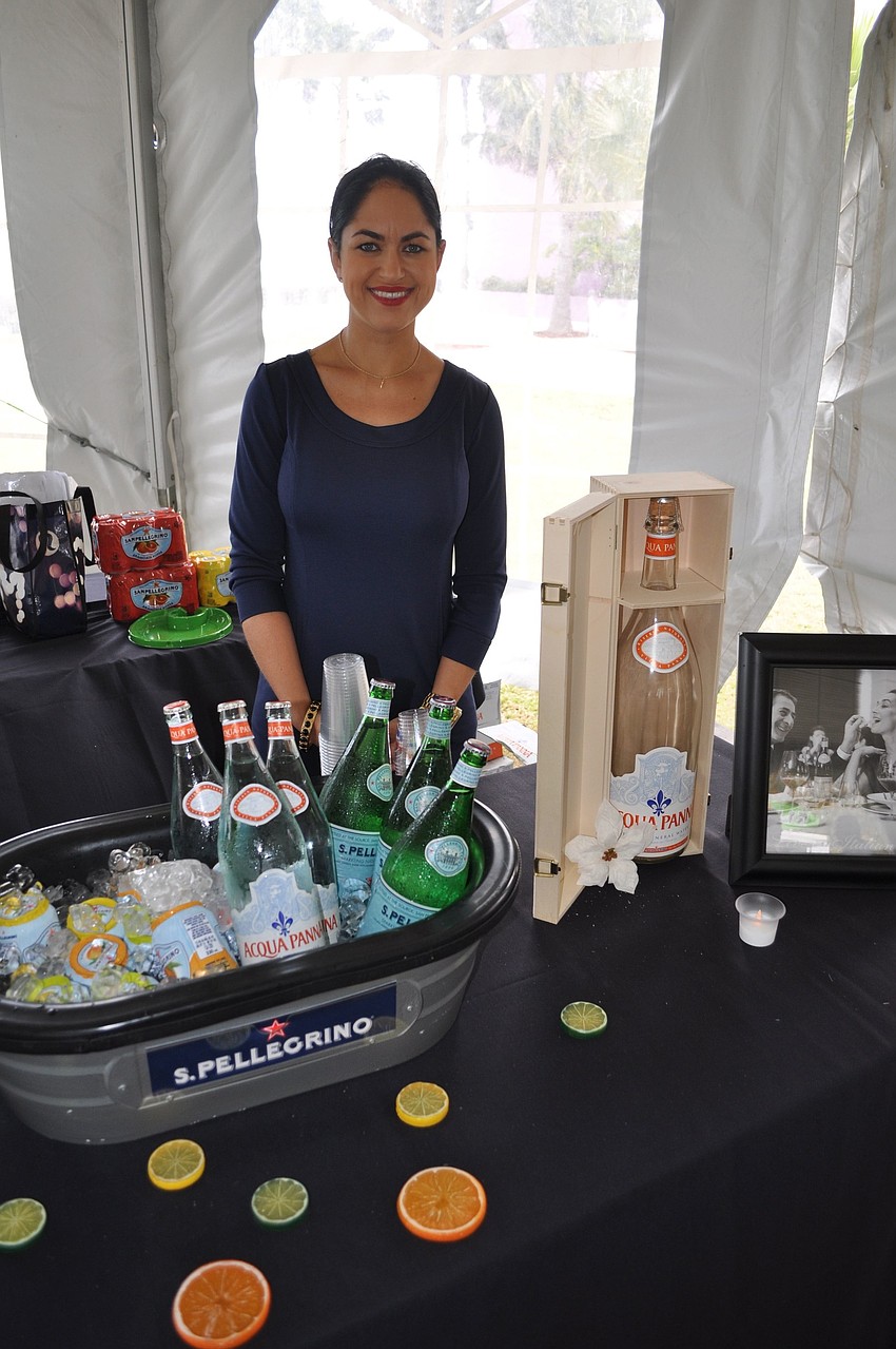 Daniele Florville with Nestle Waters