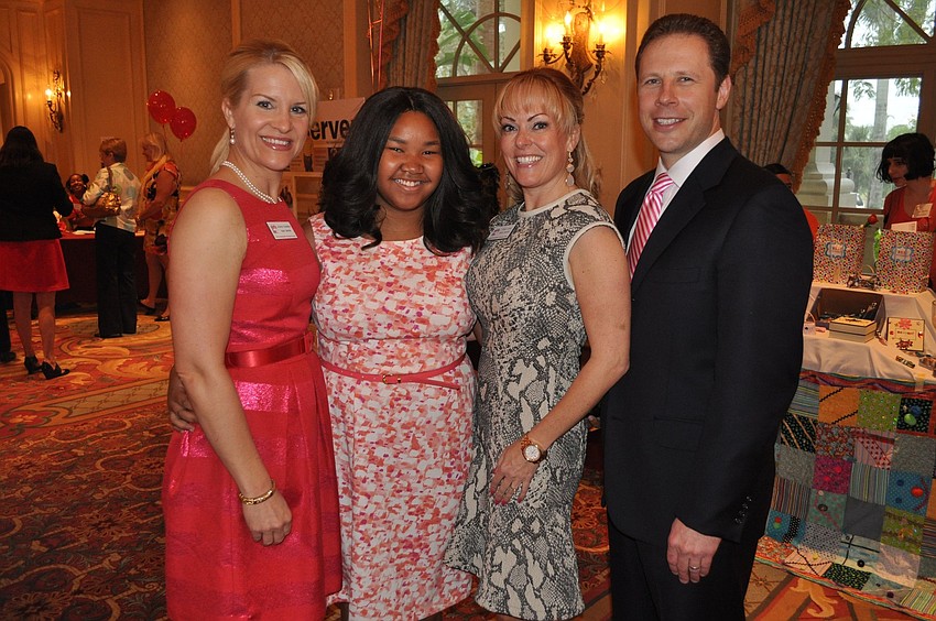 Johanna Gustafsson, Zandy Sanders, Susan Jones and Chris Pinckney