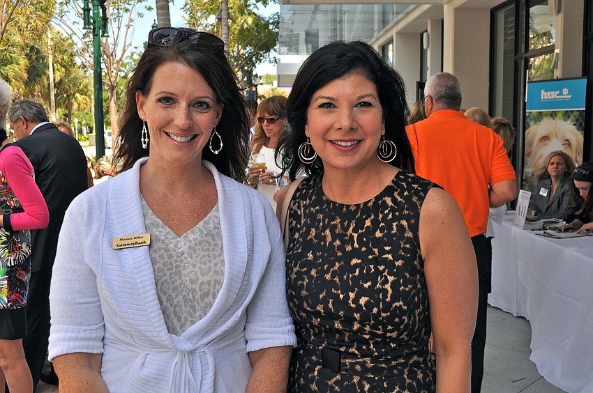 Monica Miller and Renee Brady