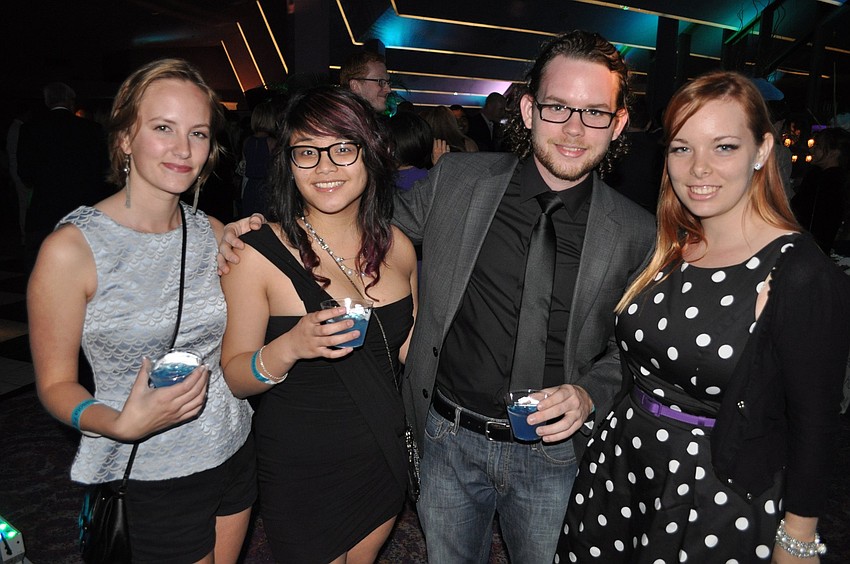 Alex Pope, Audrey Aquino, Jason Beale and Brooke Scott