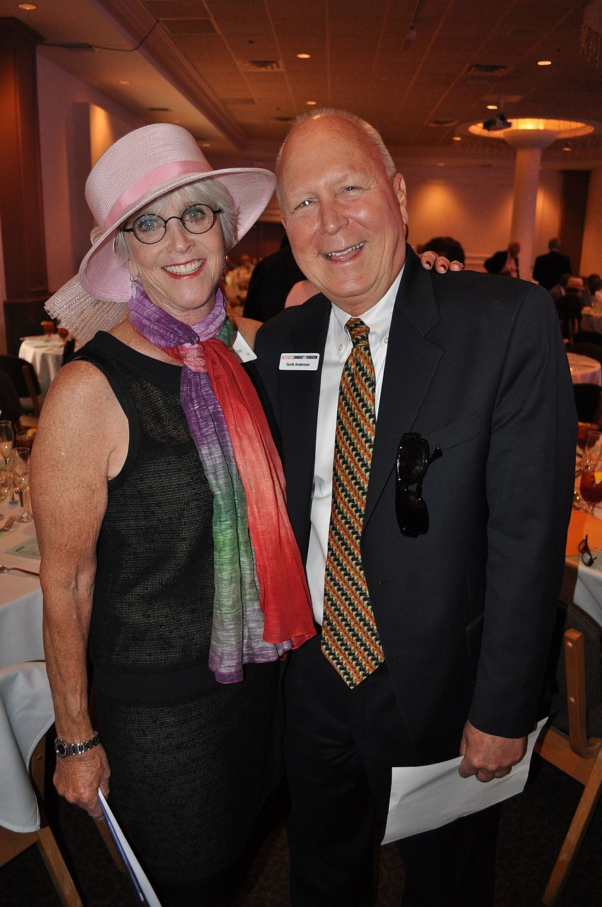 Clare Segall and Scott Anderson