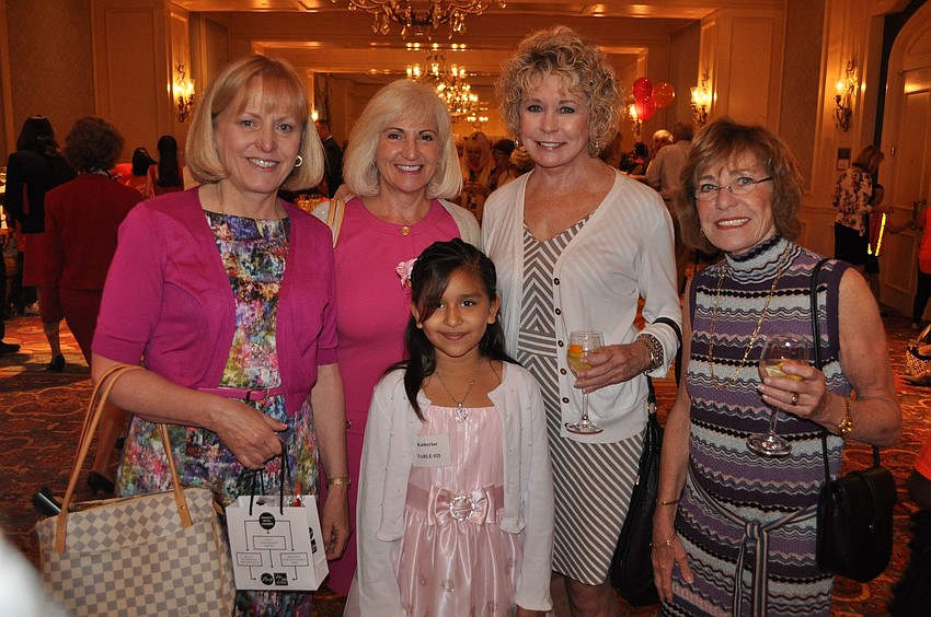 Wendy Babb, Diane Stabile, Katherine Villegas, Connor Tucker and Caryl Kaplan