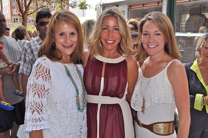 Joyce Long, Tess Evanoff and Melissa Long