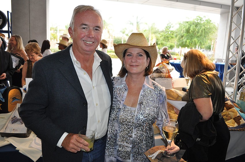 Jon Robinson and Melinda Delpech