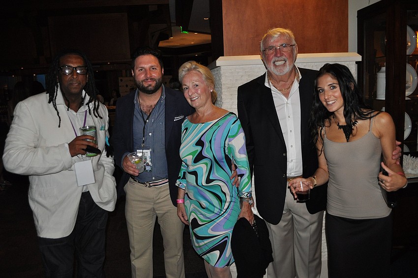 Vince Fraser, Christopher McConnell, Sandra and Roy McConnell and Cynthia Jaramillo