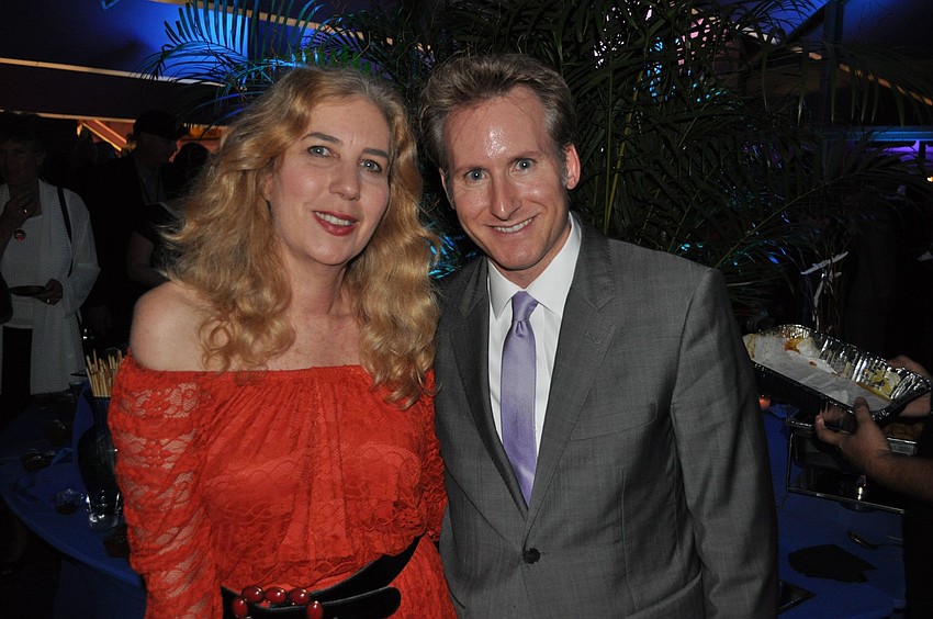 Suezette Rice and Josh Stone