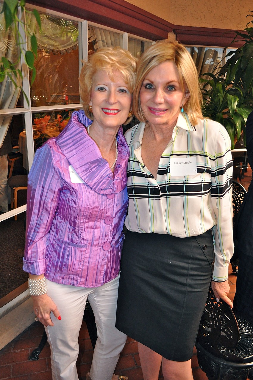 Christine Jennings and Hillary Steele