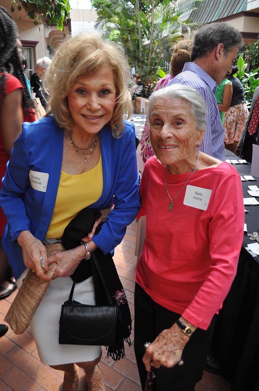Shelley Goldblatt and Betty Horne