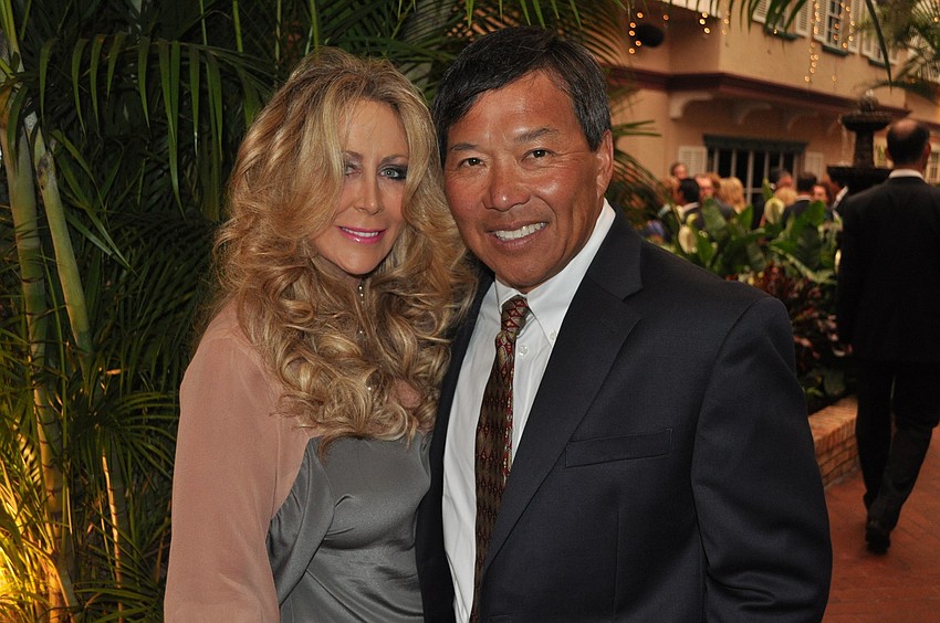 Mary Greathouse and Dr. Wellington Chen