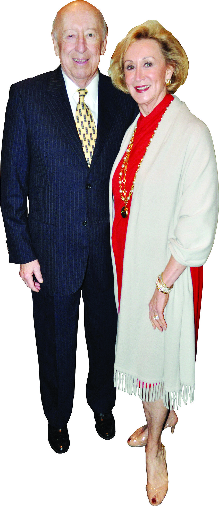 John and Elenor Maxheim at Ringling College Library Association's Town Hall Platinum Dinner Jan. 8, at The Ritz-Carlton, Sarasota.