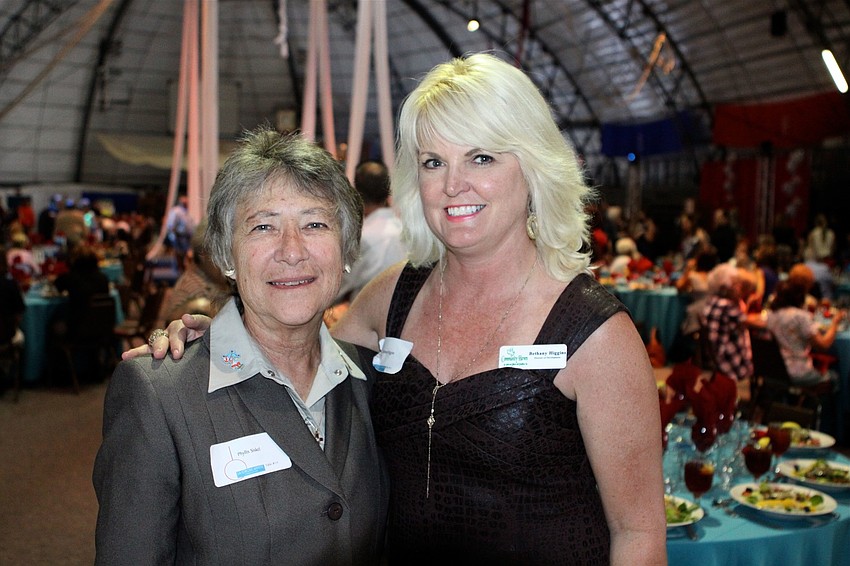 Phyllis Siskel and Bethany Higgins