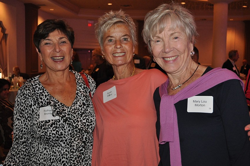 Ruthann Bromley, Sarah Risher and Mary Lou Morton