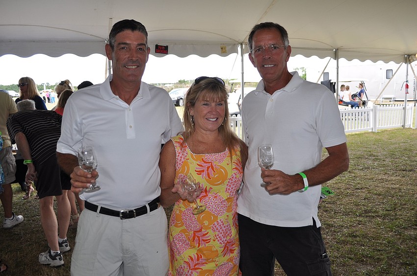 Paul Caponi with Jacki and Kerry Kleppinger