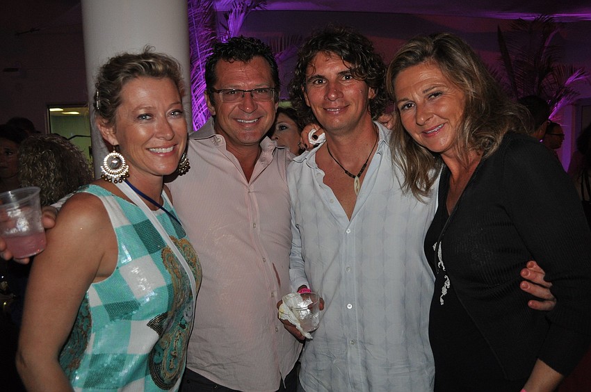 Gigi Kuster, Gregory Arthur, David Kuster and Audrey Arthur