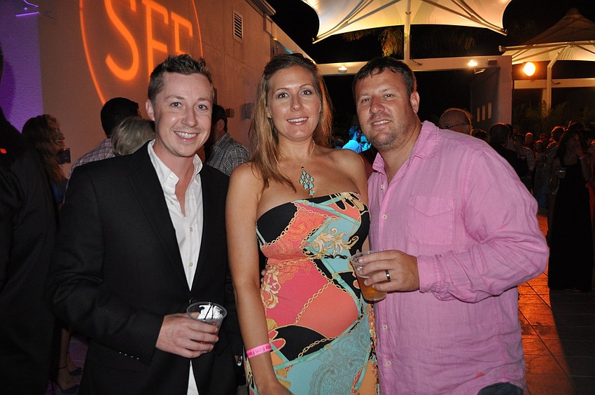 Kyle Klusa with Karlie and Andy Eggebrecht