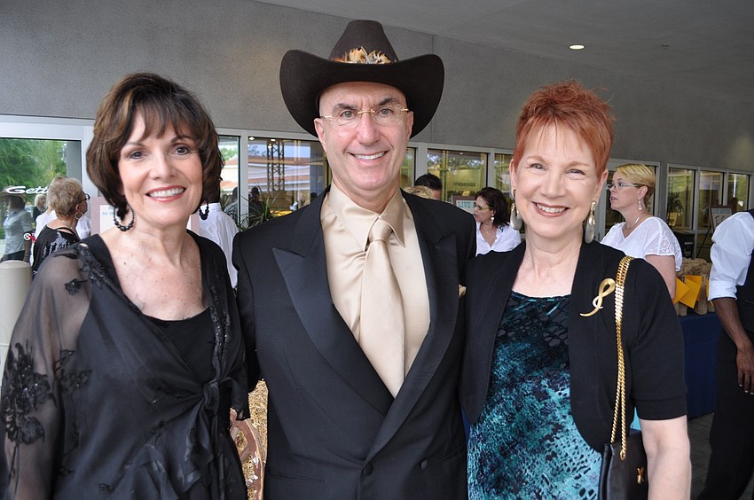 Ihla Sloman with Don and Geri Serot