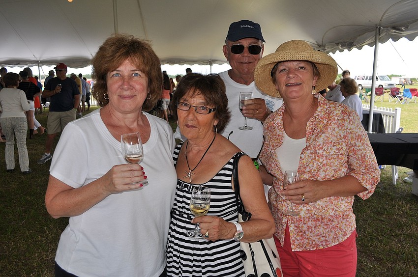 Lynda Hart, Margo Glover, John Wiginton and Gwyneth Paget