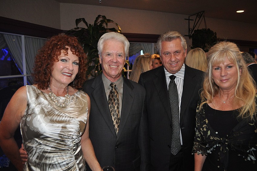 Harriet and Jim Torpie with Ron and Julie Milton