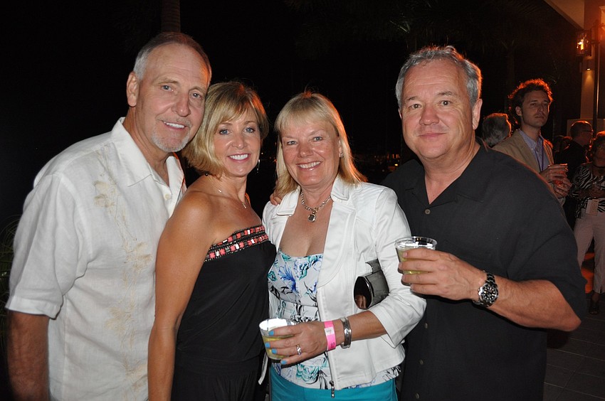 Fred and Jan Burtnett with Dawn and Jim Martell