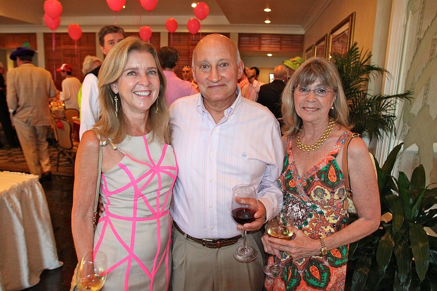 Amy Warren with Carl and Mary Burst