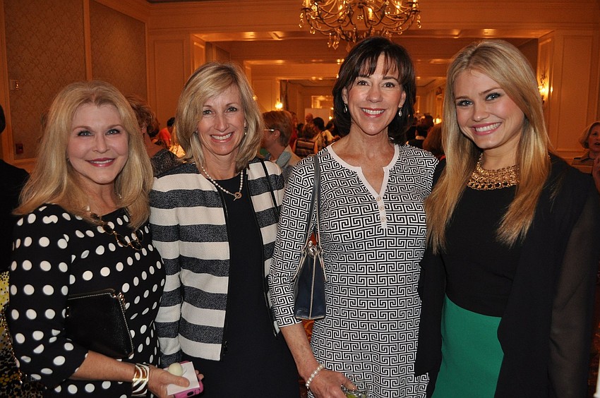 Jeanne Graham, Laurie Wilbur, Kathy Seider and Lauren Graham