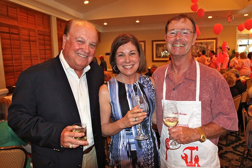 Ron Pantello, Peg Breslow and Frank Buzan