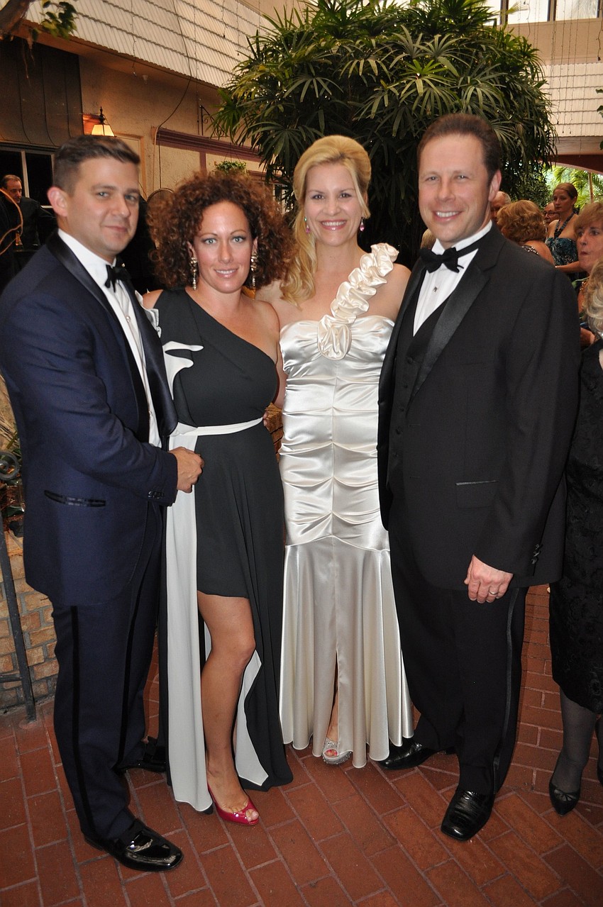 Wayne and Mindy Rollins with Johanna Gustafsson and Chris Pinckney