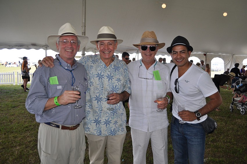 Dean Henry, Joe Hervey, Roger Mills and Jonathan Molina