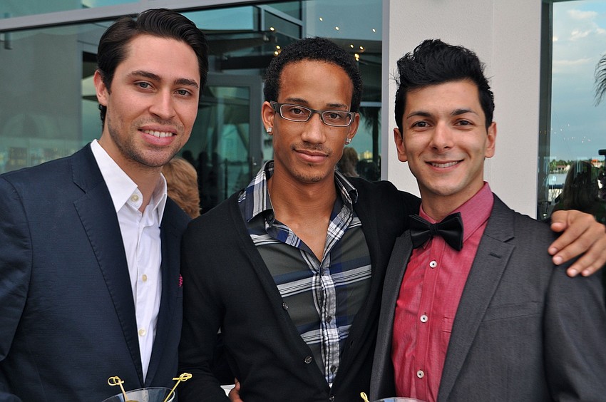 David Tlaiye, Ricardo Rhodes and Ricardo Graziano