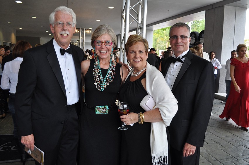 Mike and Roxie Jerde with Jocelyn and Jeff Stevens