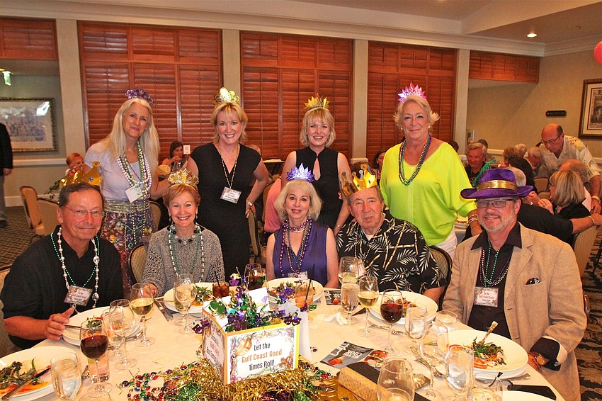 The Gulfcoast Community Foundation table.