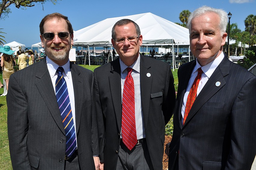 Rob Fish, Brian Doherty and Jimmy Pritchard