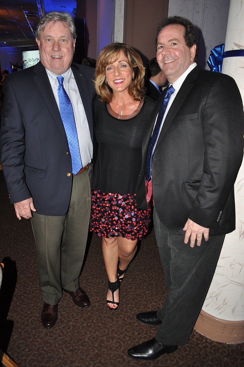 Jerry Fennell with Celia and Paul Marchese