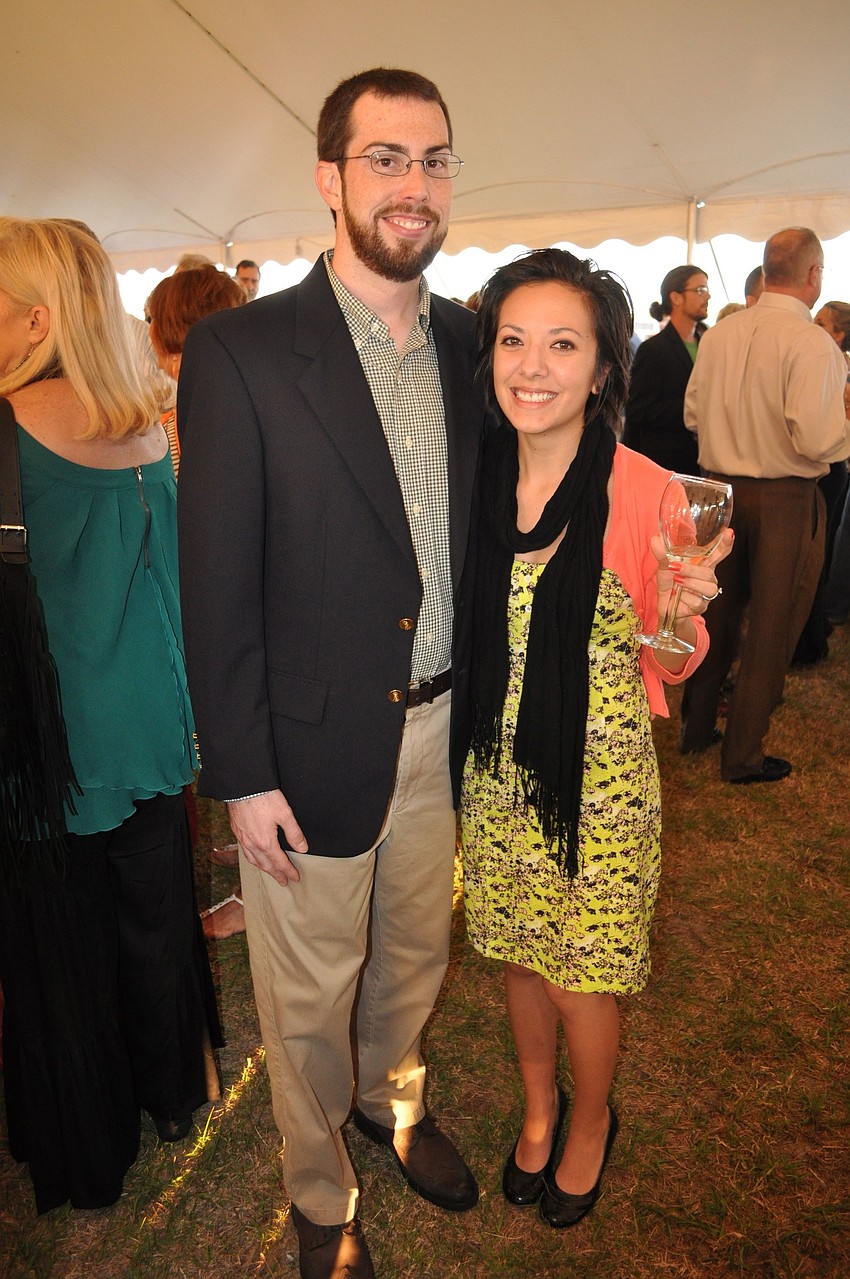 Adam Cameron and Christina Russell