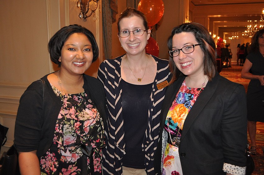 Dawnyelle Singleton, Taylor Collins and Lindsey Nickel