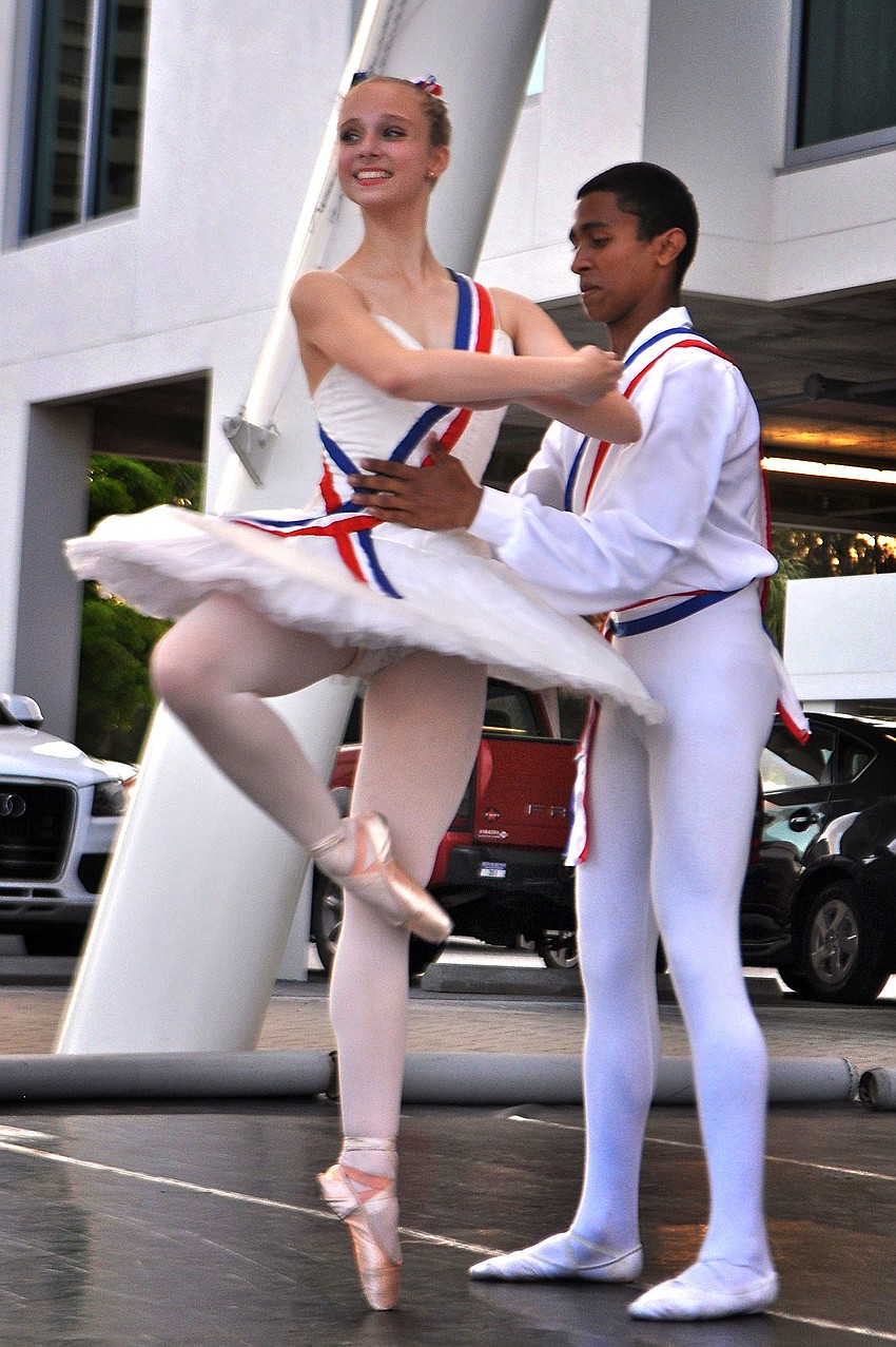 Yamil Maldonado spins Caitlin Gish