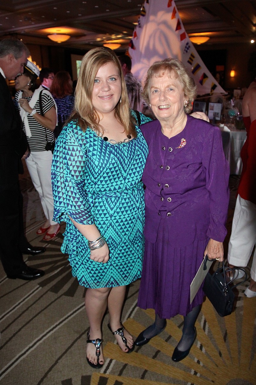 Big and Little Sisters of Florida Cassie Machanska, 16, and Sara Peterson