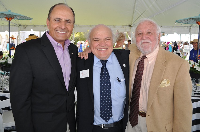 John Saputo, Dr. Donal Oâ€™Shea and George Skestos